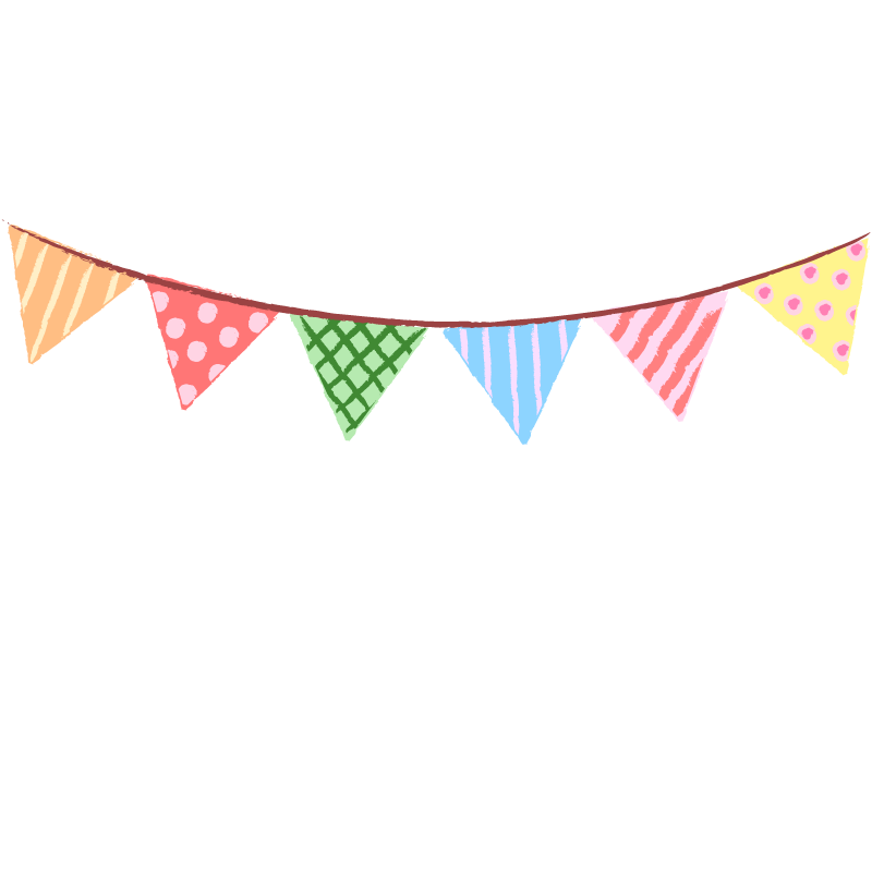 ガーランド(カラフル)