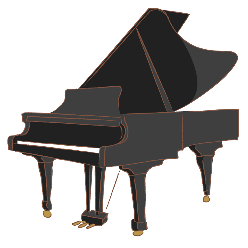 グランドピアノ