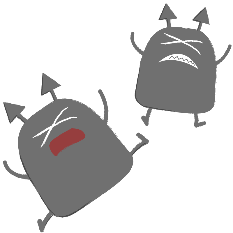 やられるバイキン