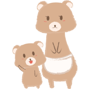 クマの親子