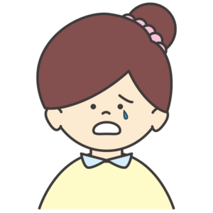 泣く女の子