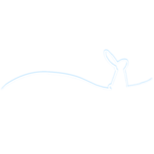 雪ウサギライン(水色)　横