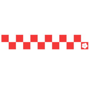 市松ライン(紅白)