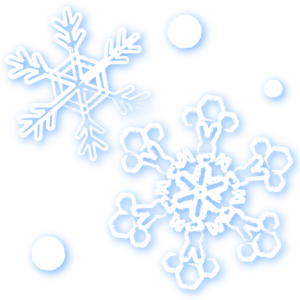 雪の結晶(ぼかし)