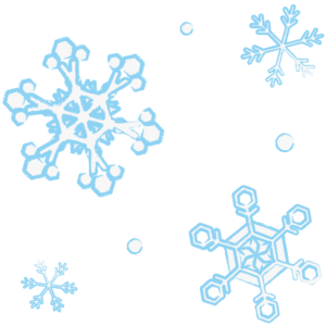 雪の結晶(手書き風)
