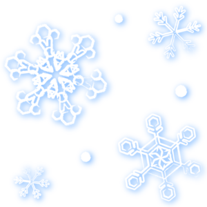 雪の結晶(ぼかし)