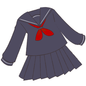 長袖セーラー服