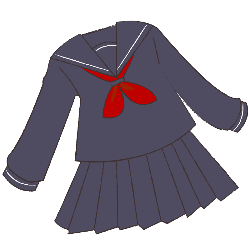 長袖セーラー服
