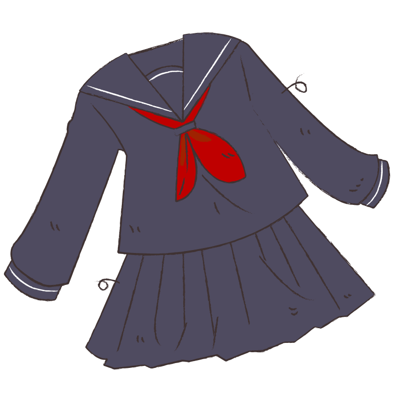 古いセーラー服
