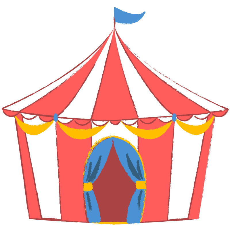 サーカスのテント