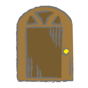 閉まっている扉