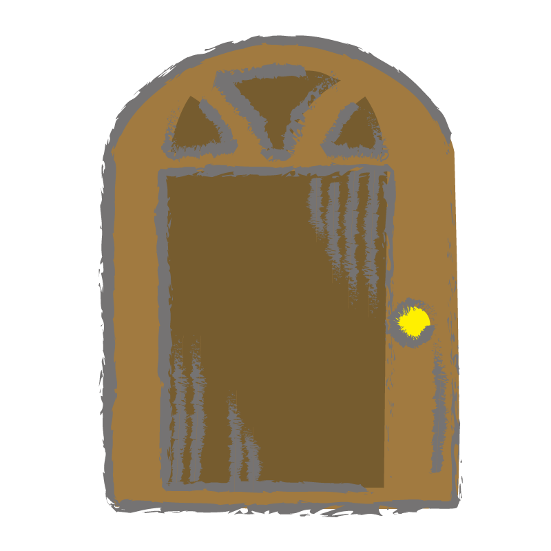 閉まっている扉