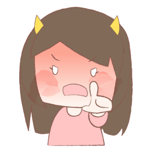 鬼のように怒る女性