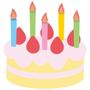 バースデーケーキ