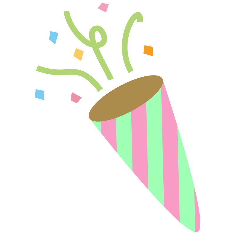 クラッカー(ピンク)