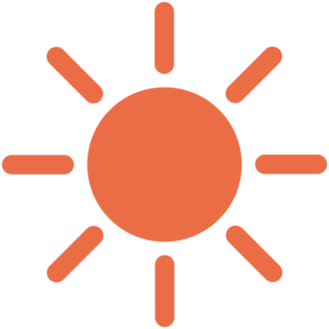 太陽（晴れマーク）