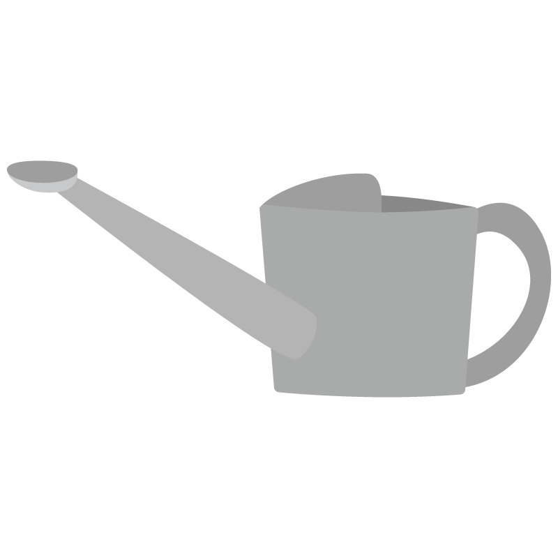 ブリキのじょうろ