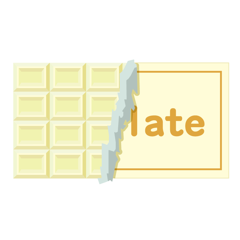 板ホワイトチョコレート