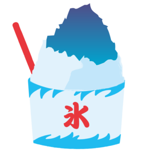 かき氷(ブルーハワイ)
