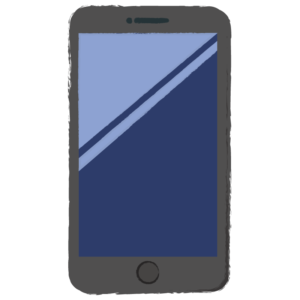 スマホ(黒)