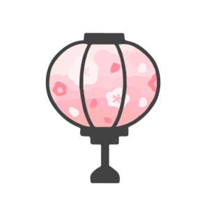 ぼんぼり（梅）