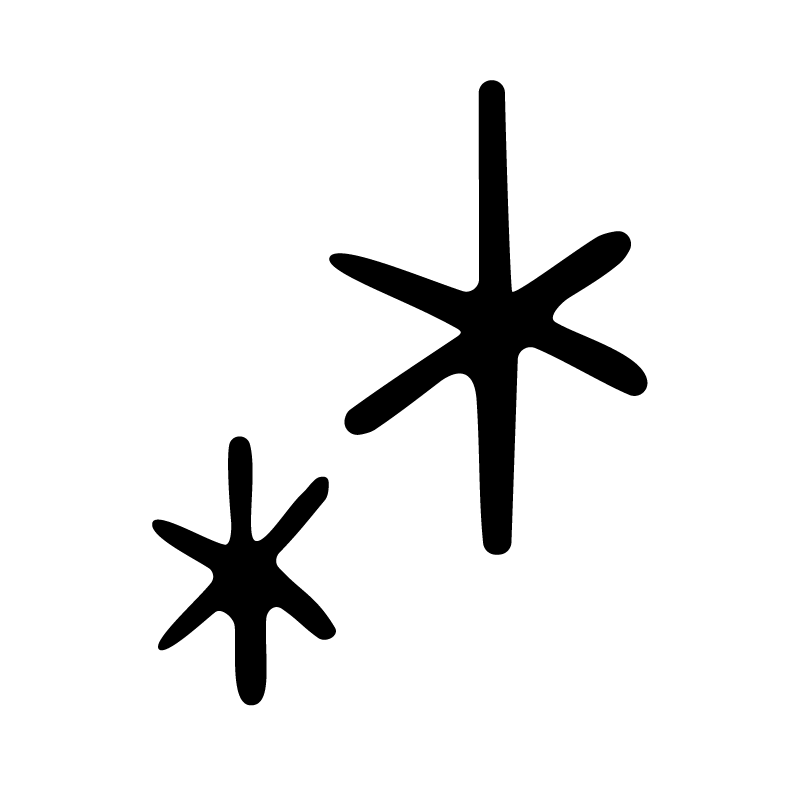 アスタリスクのキラキラ（大）