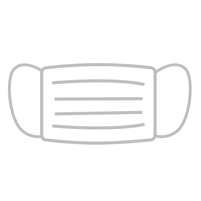 不織布のマスク