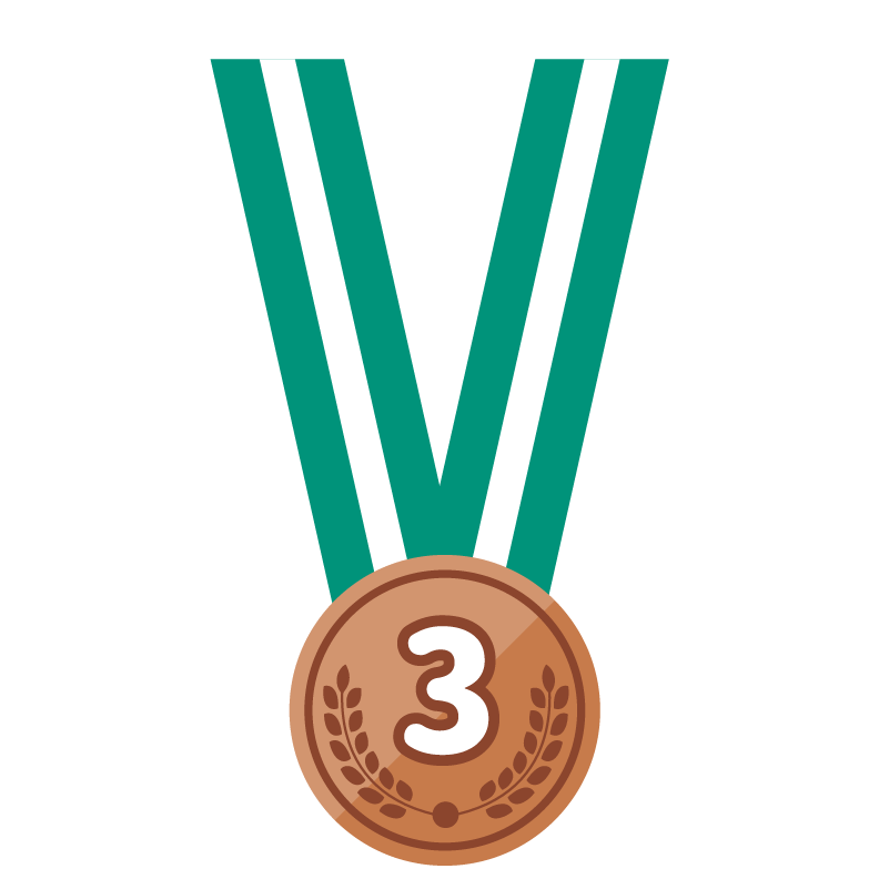 銅メダル（首掛け）