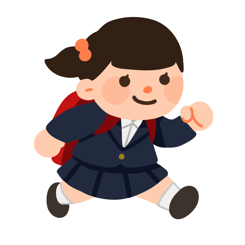 小学生の女の子（制服）