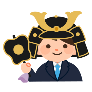 兜をかぶった男性