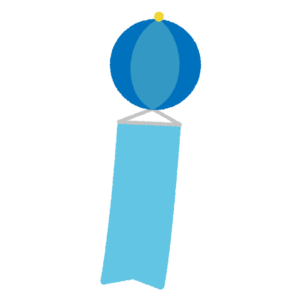 アドバルーン（青）