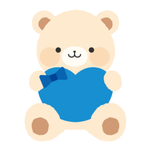 テディベア（白）