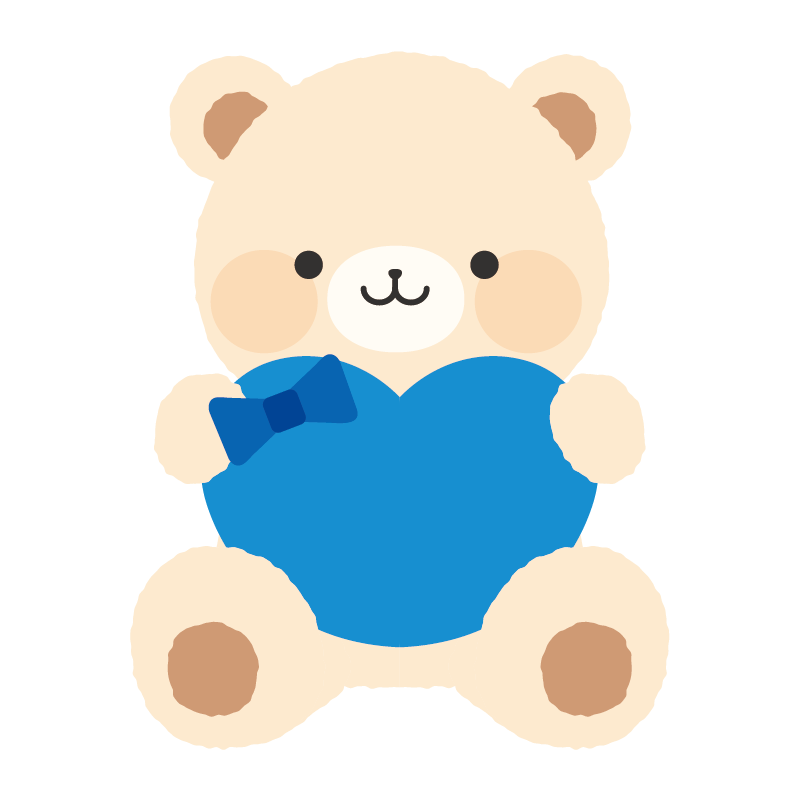 テディベア(白)