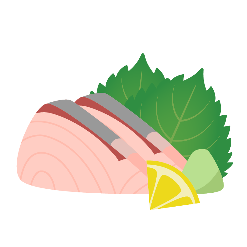 刺し身（ハマチ）