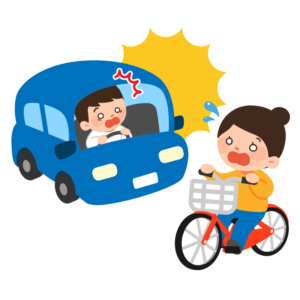 車と自転車の事故