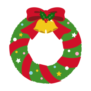 クリスマスのリース
