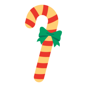 クリスマスキャンディ(黄色と赤)