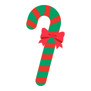 クリスマスキャンディ(緑と赤)