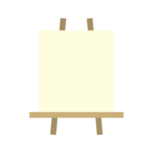 真っ白なキャンバス