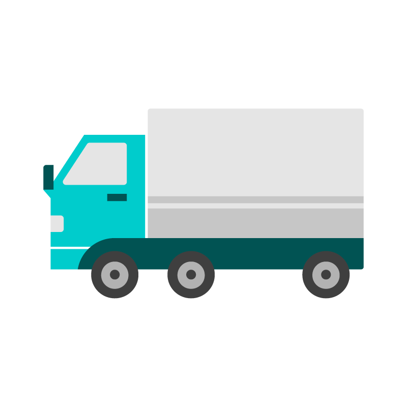 トラック（青）