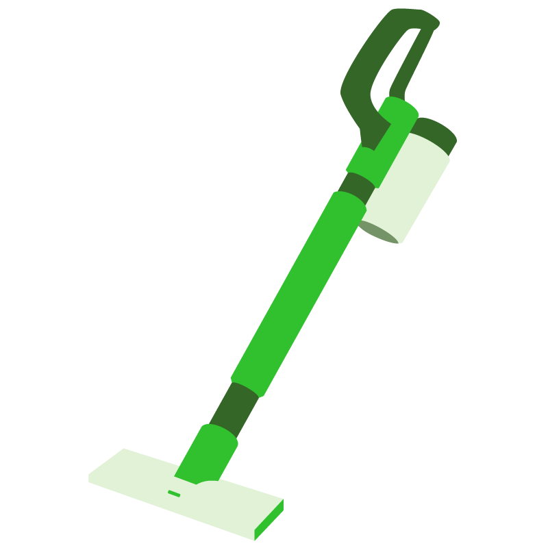 コードレス掃除機（緑色）